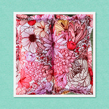 Load image into Gallery viewer, Small lupin filled square pack wearable relief