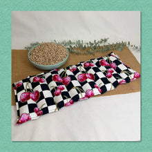 Load image into Gallery viewer, Long Heat Pack (Hot &amp; Cold, Lupin-Filled) - Rockabilly Cherries
