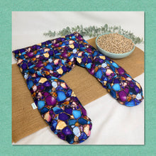Load image into Gallery viewer, Neck &amp; Back Pack - (Hot &amp; Cold, Lupin-Filled) - Gemstones
