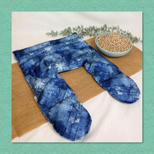 Load image into Gallery viewer, Neck &amp; Back Pack - (Hot &amp; Cold, Lupin-Filled) - Denim Denim Denim
