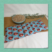 Load image into Gallery viewer, Long Heat Pack (Hot &amp; Cold, Lupin-Filled) - Cherry Lips
