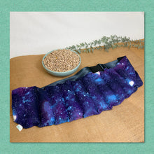 Load image into Gallery viewer, Back &amp; Belly Belt (Hot &amp; Cold, Lupin-Filled, Microwave-Safe Buckle) - Galaxy
