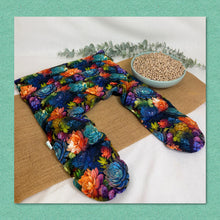 Load image into Gallery viewer, Neck &amp; Back Pack - (Hot &amp; Cold, Lupin-Filled)- Neon Succulents
