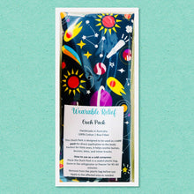 Load image into Gallery viewer, Ouch Pack (Cold Pack, Rice-Filled) - Outer Space
