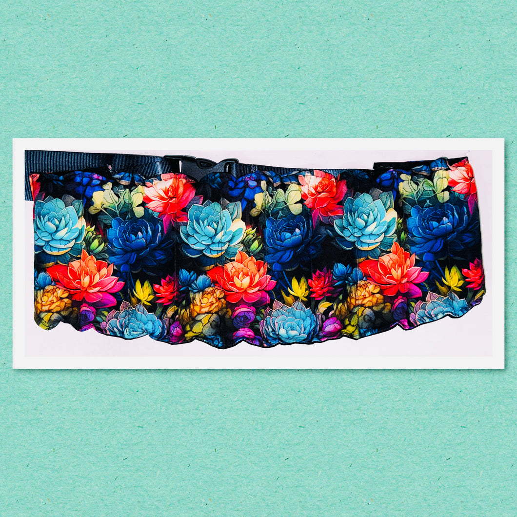 Back & Belly Belt - Neon Succulents