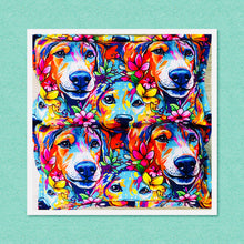 Load image into Gallery viewer, Small lupin filled square pack wearable relief
