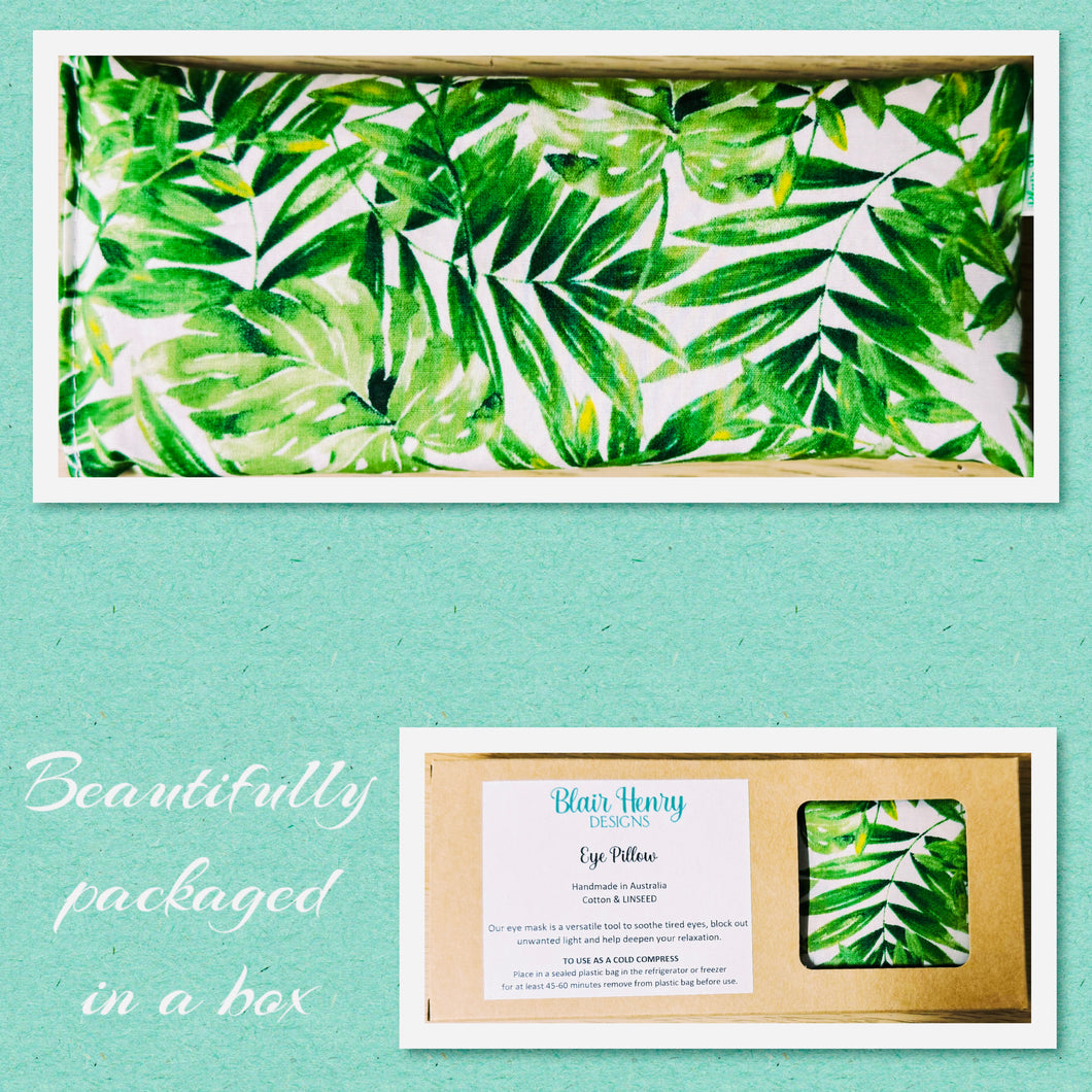 Eye Pillow -  Monstera