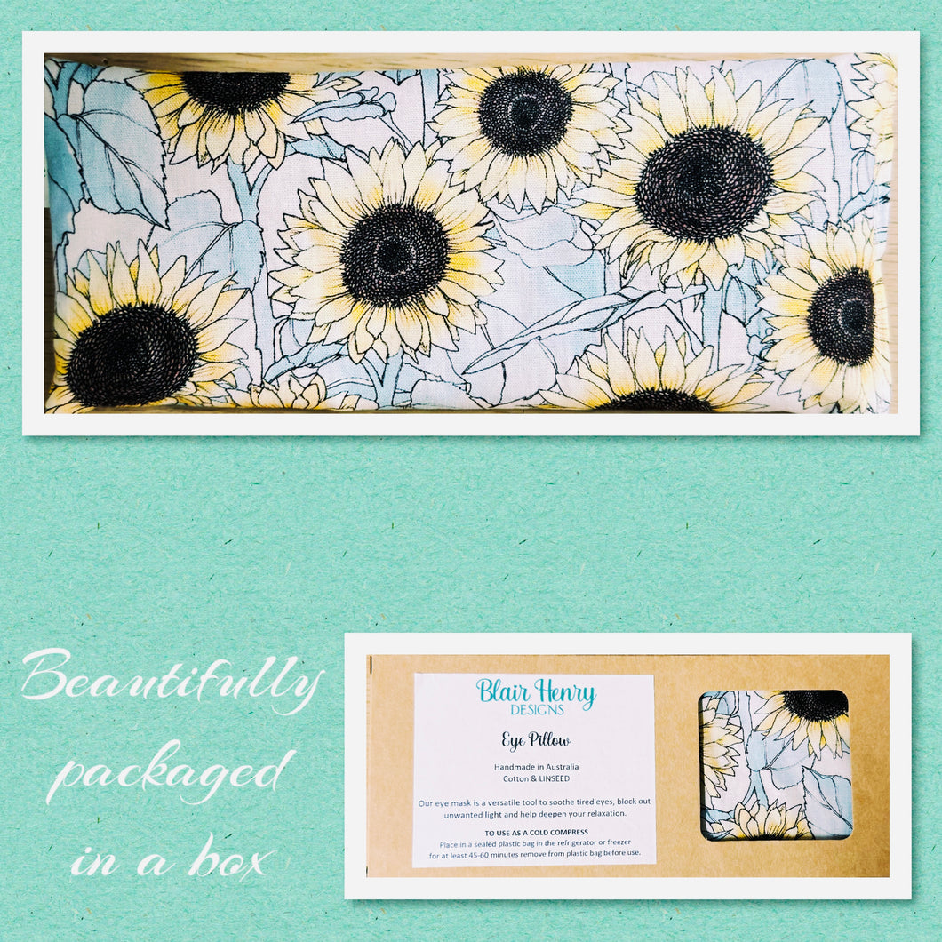 Eye Pillow -  Sunflower Sky