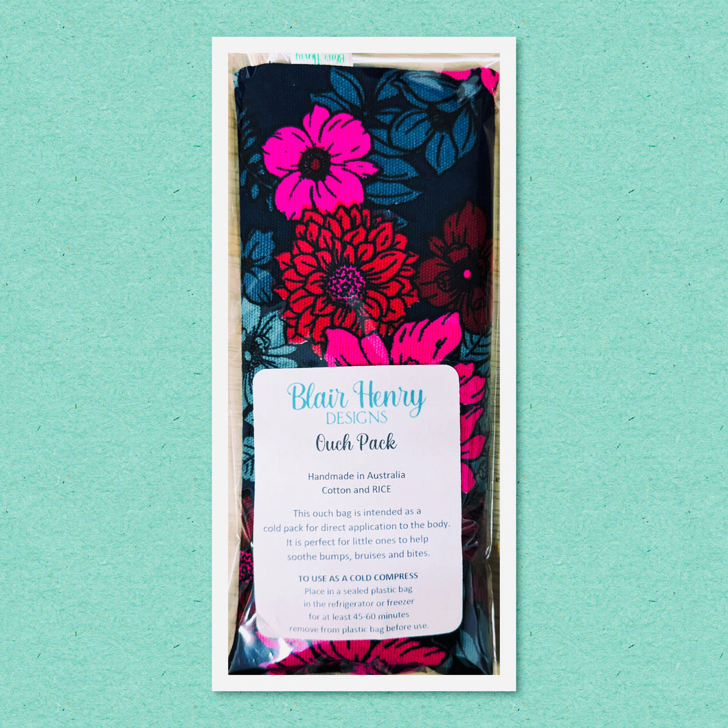 Ouch Packs (Cold) - Pink Florals