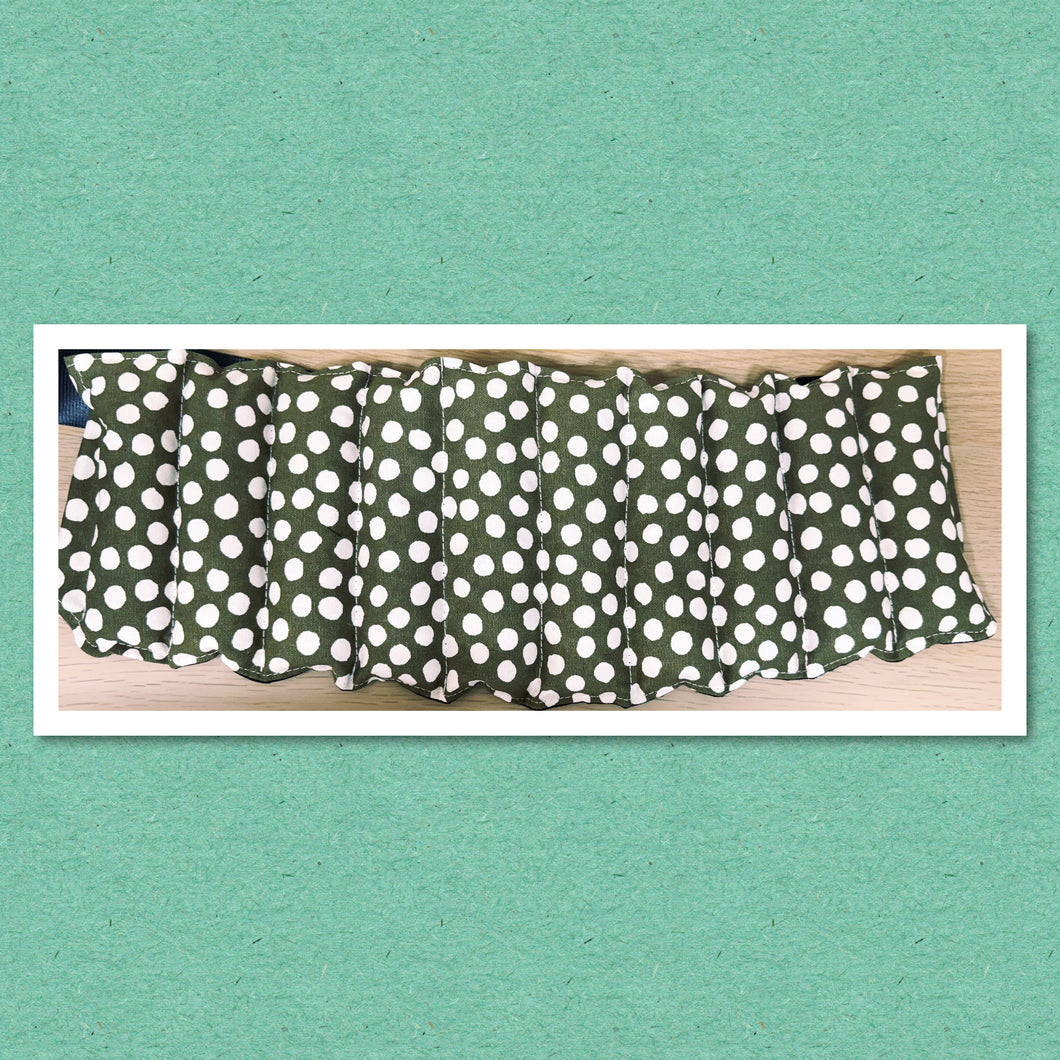 Back & Belly Belt - Olive Spots