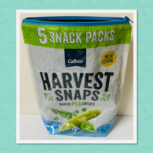 Upcycled Wrapper - Harvest Snaps Baked Pea Crisps