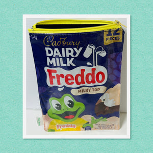 Upcycled Wrapper - Dairy Milk Freddo Milky Top