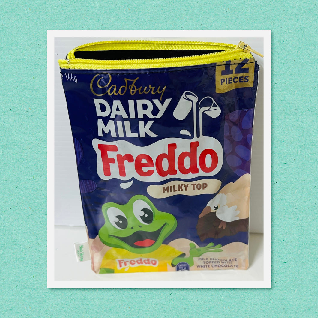 Upcycled Wrapper - Dairy Milk Freddo Milky Top