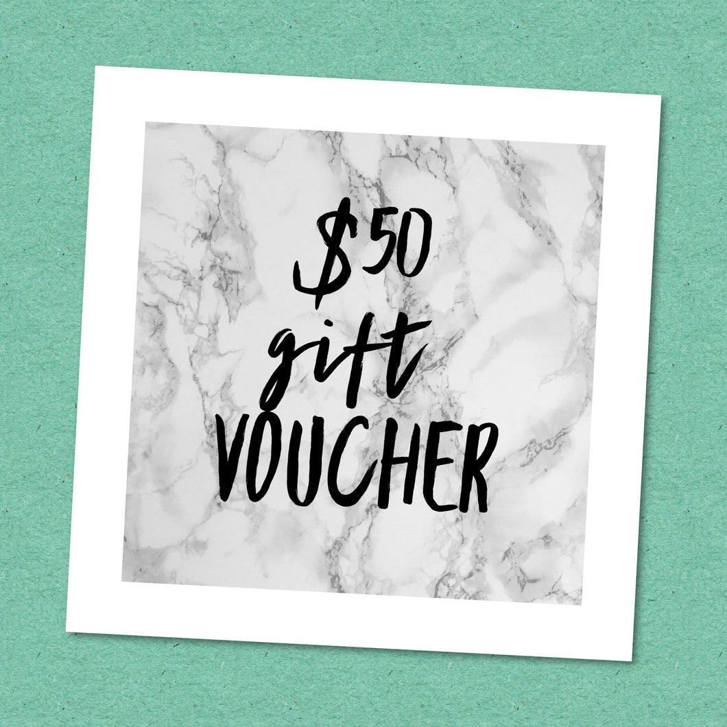 $50 GIFT VOUCHER