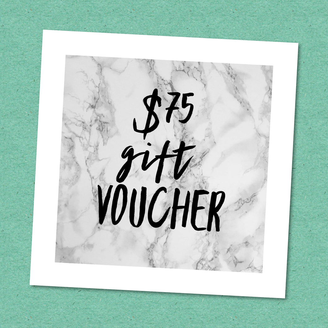 $75 GIFT VOUCHER